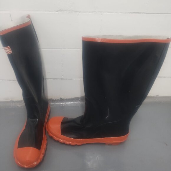 Boss rubber steele shank boots 10 & med Boss high vis jacket main image 10
